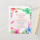Search for luau hens party invitations Tropical