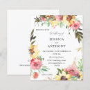 Search for simple sunflower wedding invitations Watercolor