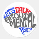 Search for mental awareness stickers Brain