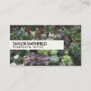 Search for succulent business cards Professional