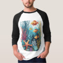 Search for sea life tshirts Watercolor