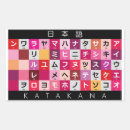 Search for katakana stickers Japanese
