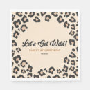 Search for cheetah napkins Birthday party