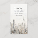 Search for city skyline business cards New york