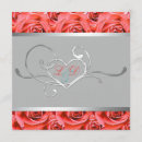 Search for coral and grey invitations Rose