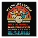 Search for retro bowling posters Vintage
