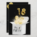 Search for 18th balloons birthday invitations Party