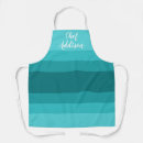Search for teal aprons Striped