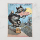 Search for moon cat postcards Retro