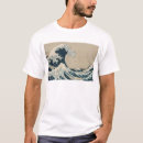 Search for the great wave tshirts Tsunami