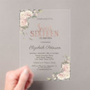 Search for spring square birthday invitations Girly