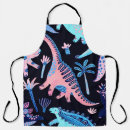 Search for cute dinosaur aprons Blue