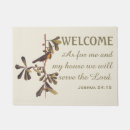 Search for bible verse doormats Serve the lord