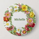 Search for springtime badges Colourful