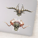 Search for skull print stickers Halloween