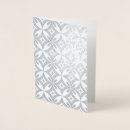 Search for retro geometric patterns cards Blue
