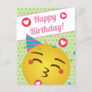 Search for happy birthday emoji Green