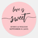 Search for love calligraphy stickers Love is sweet