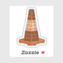 Search for road construction stickers Orange