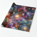 Search for cosmic wrapping paper Planets