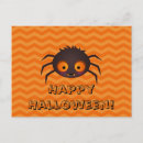Search for spider designs postcards Trick or treat