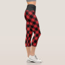 Search for buffalo plaid leggings Red and black