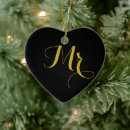 Search for mr and mrs christmas tree decorations Couple