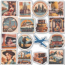 Search for retro plane stickers Vintage