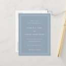 Search for dusty blue wedding save the dates Elegant