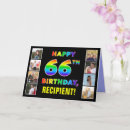 Search for 66th birthday cards 66 years old