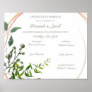Search for order of events wedding posters Botanical