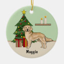 Search for golden retriever christmas tree decorations Cute