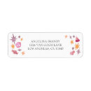 Search for october return address labels Pink