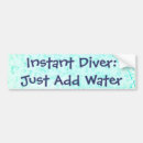 Search for snorkel bumper stickers Underwater