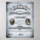 Search for marriage certificate art Rustic