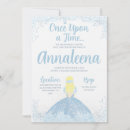 Search for enchanted sweet 16 invitations Blue
