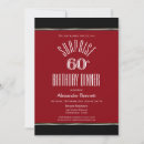 Search for simple 60th birthday invitations Classy