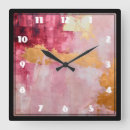 Search for artsy clocks Pink