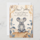 Search for cuddly invitations Koala