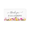 Search for thank you rectangle stickers Flowers