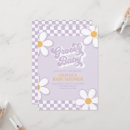 Search for daisy baby girl shower invitations Daisies