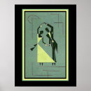 Search for art deco dancers posters Black