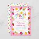 Search for two tti fruity birthday invitations Tropical