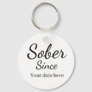 Search for clean and sober key rings Sobriety