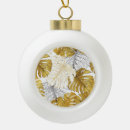 Search for gold leaf christmas tree decorations Golden