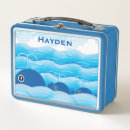Search for whale lunch boxes Ocean