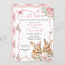Search for girl bunny postcards Baby shower girl
