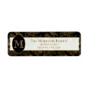 Search for emboss return address labels Gold