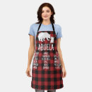 Search for black and white gingham aprons Grandmother