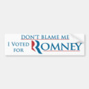 Search for romney bumper stickers Politics